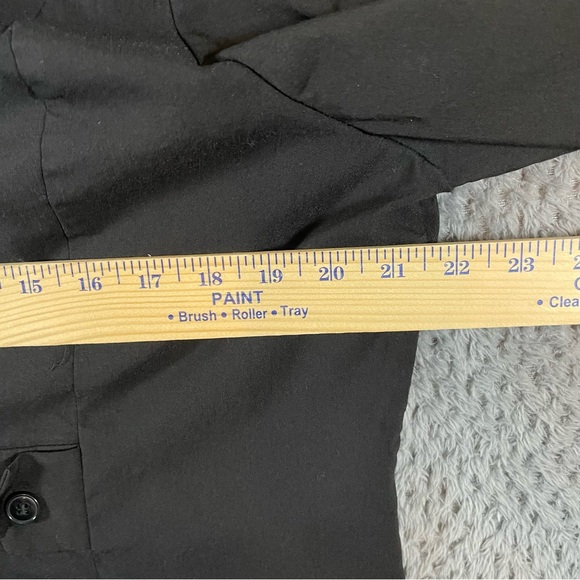 Torrid Studio Lexington Millenium Blazer Womens 2X Stretch Black Ruched Sleeve - Picture 9 of 9